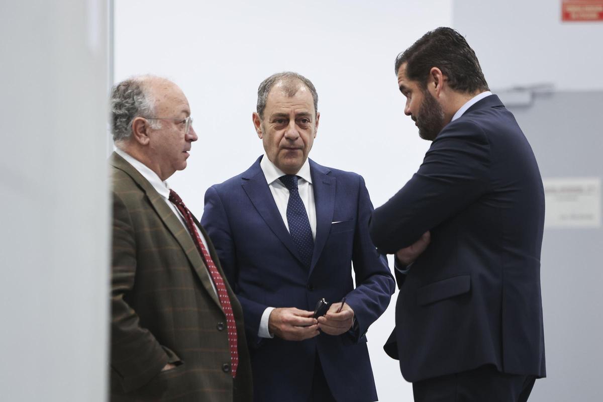 Abogados de las partes en la causa abierta contra David Sánchez.