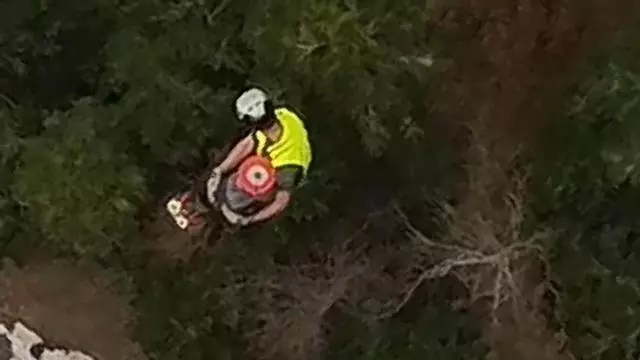 La Guardia Civil de Huesca rescata a una persona enriscada en una senda cerrada el Parque Nacional de Ordesa y Monte Perdido