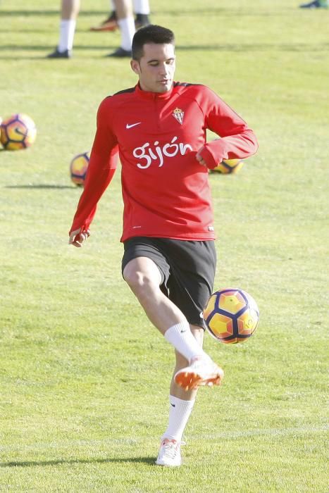 Entrenamiento del Sporting