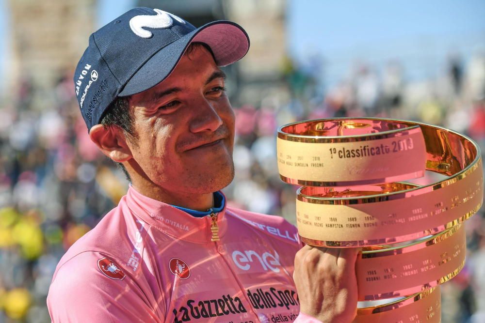 Richard Carapaz, ganador del Giro de Italia 2019