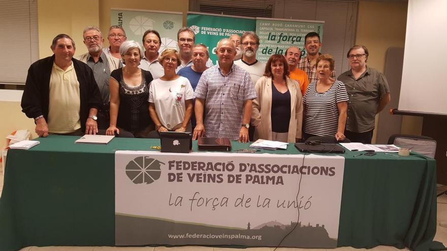 Nueva junta directiva de la Federación de Vecinos