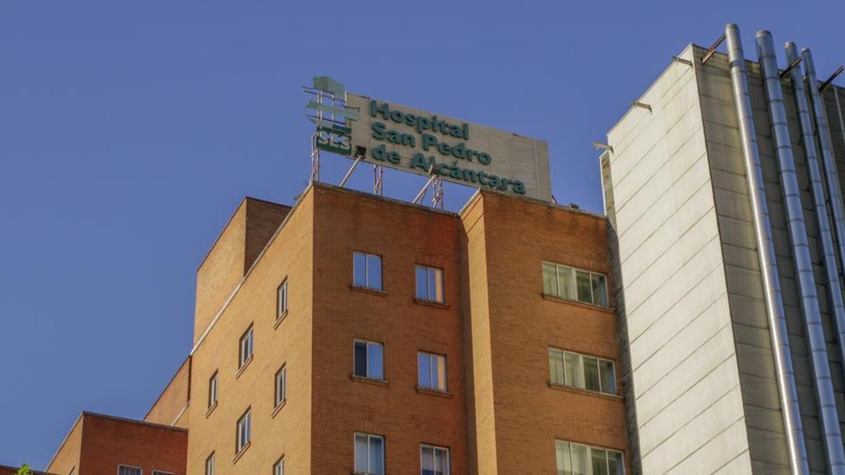 Hospital San Pedro de Alcántara, en una imagen de archivo.