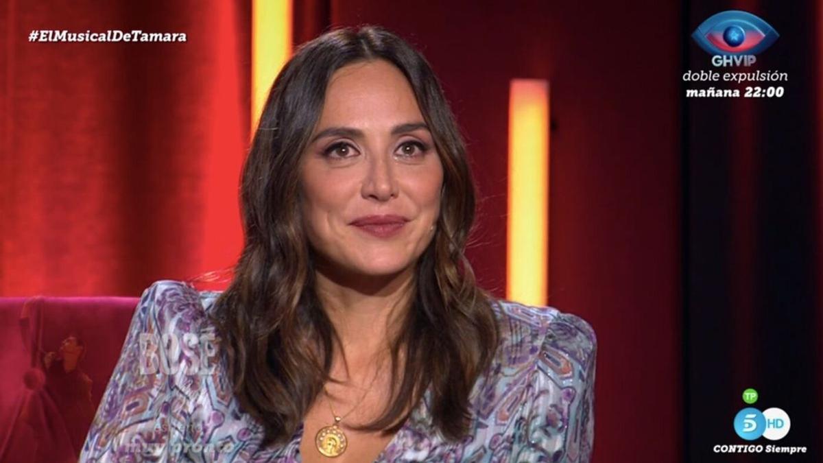 Tamara Falcó se emociona en &quot;El Musical de tu Vida&quot; al recordar a su padre