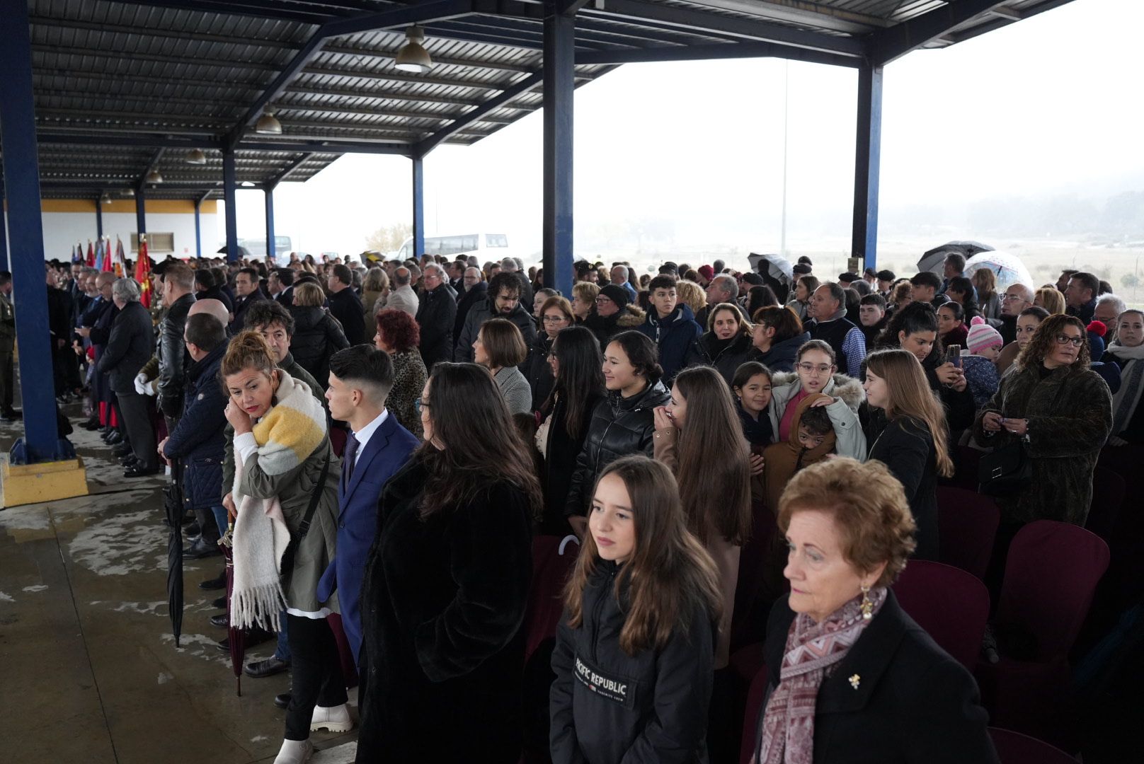 La Brigada celebra su día bajo la lluvia