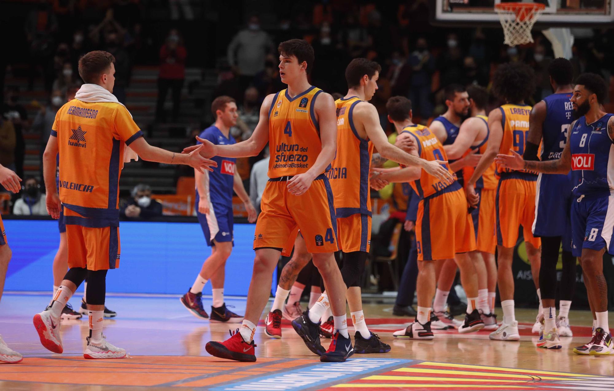 La  victoria de Valencia Basket ante el Buducnost