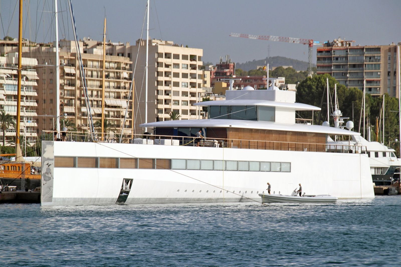 El yate 'Venus' de Steve Jobs ya está en Palma