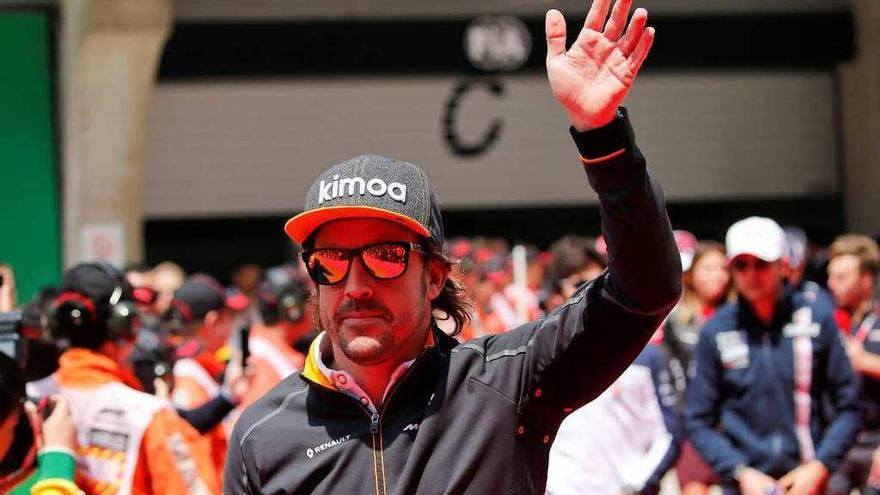 Fernando Alonso, tras el Gran Premio de China de Fórmula 1.