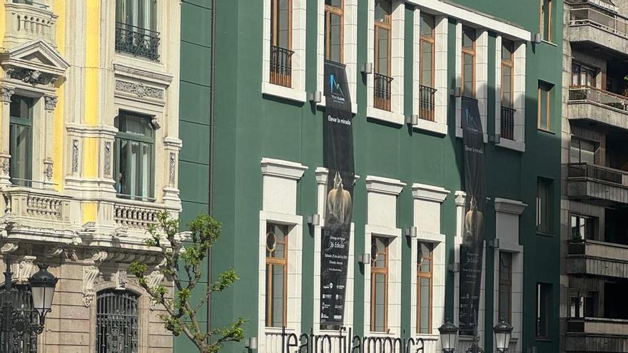 Nuevo simulacro en Oviedo: los bomberos intervienen en el teatro Filarmónica