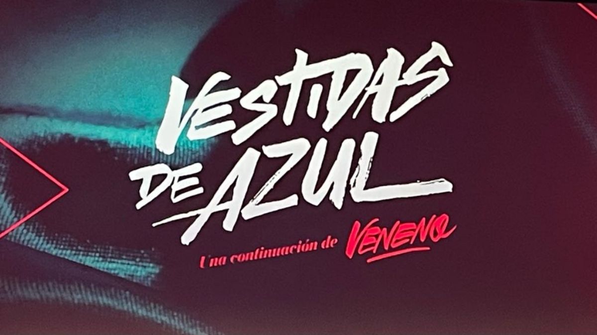 Cartel de 'Vestidas de azul', la continuación de 'Veneno' en Atresplayer Premium