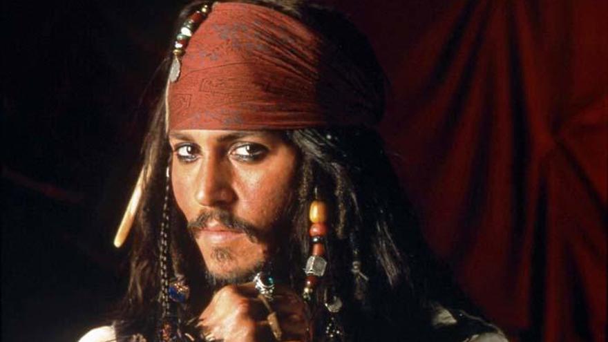 Johnny Depp es Jack Sparrow en &#039;Piratas del Caribe&#039;.
