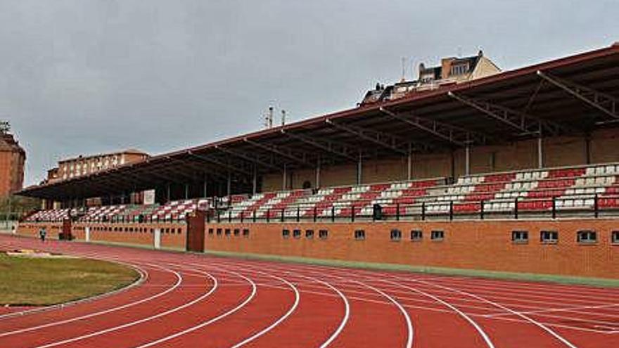 La pista de atletismo de la CIudad Deportiva Municipal.