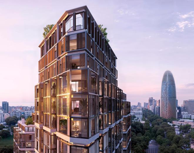 La promoción más exclusiva de Glòries en Barcelona ya ha vendido más de la mitad de sus 94 pisos: quedan desde 900.000 euros