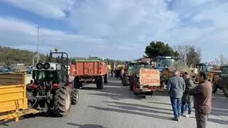Pas bloquejat a la Jonquera: manifestants francesos tallen la frontera en diversos punts