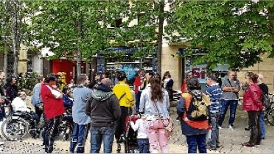 Participants a la primera jornada participativa sobre la mobilitat present i futura a Igualada