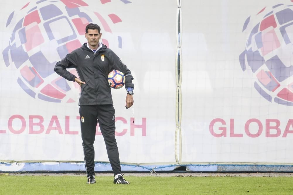 Entrenamiento del Real Oviedo