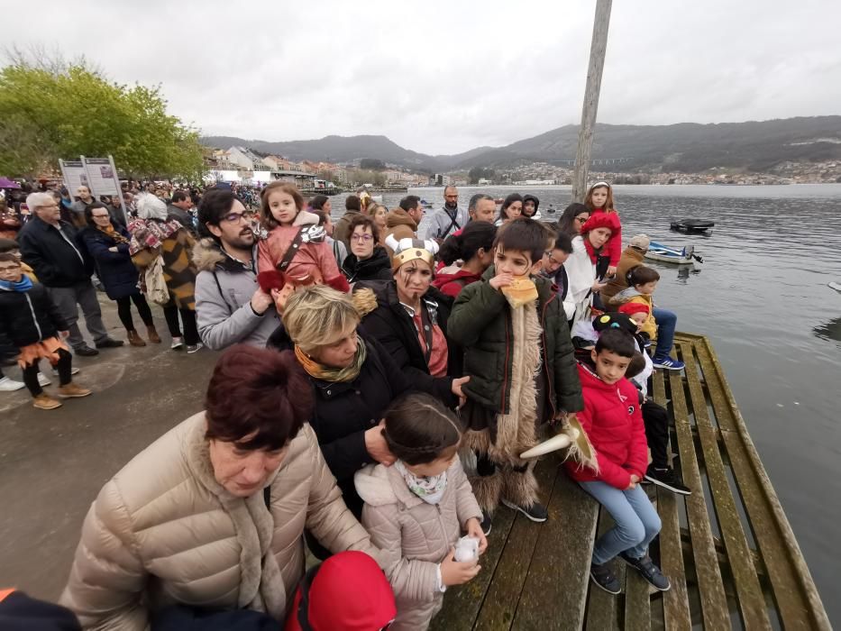 Moaña, Aldán y Bueu dicen adiós a sus carnavales con altas dosis de humor y originalidad.