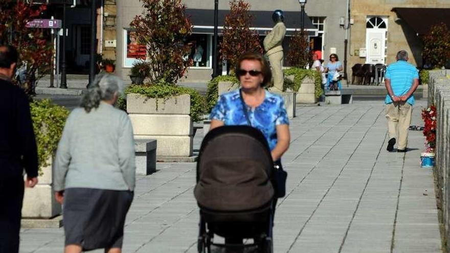 Paseo marítimo de O Cabo, en Vilanova de Arousa. // Iñaki Abella