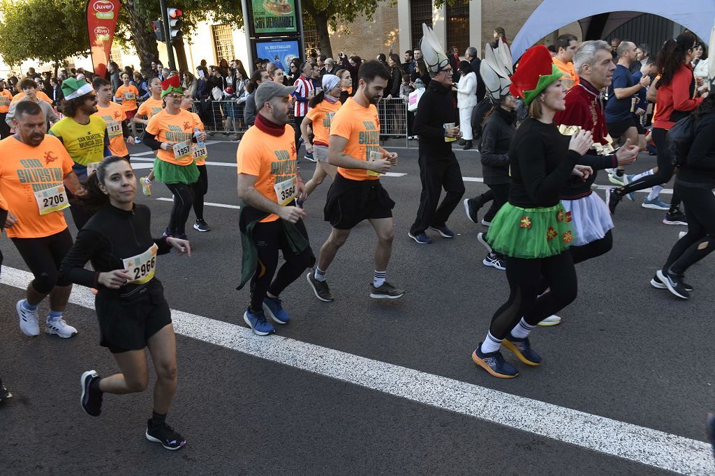 La San Silvestre 2025 en Murcia, en fotografías