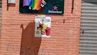 Vandalizan un bar de Xirivella con pintadas homófobas
