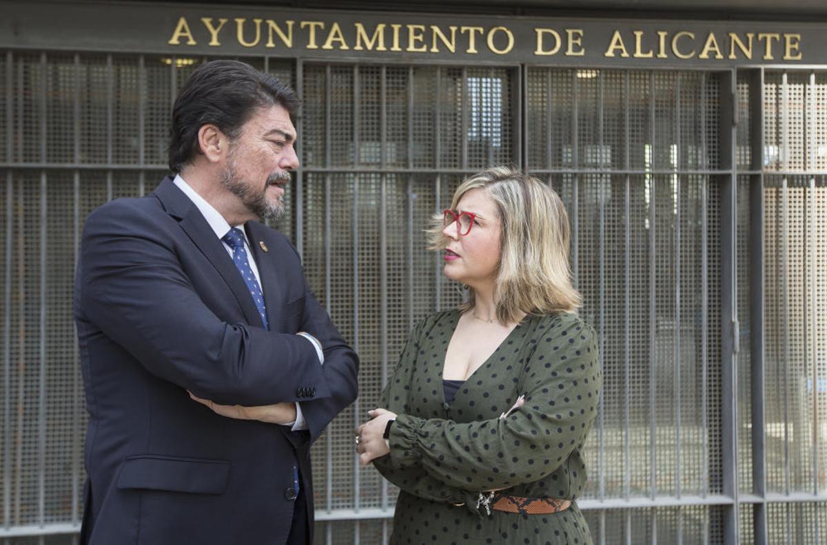 Recepción de Luis Barcala a Ximo Puig