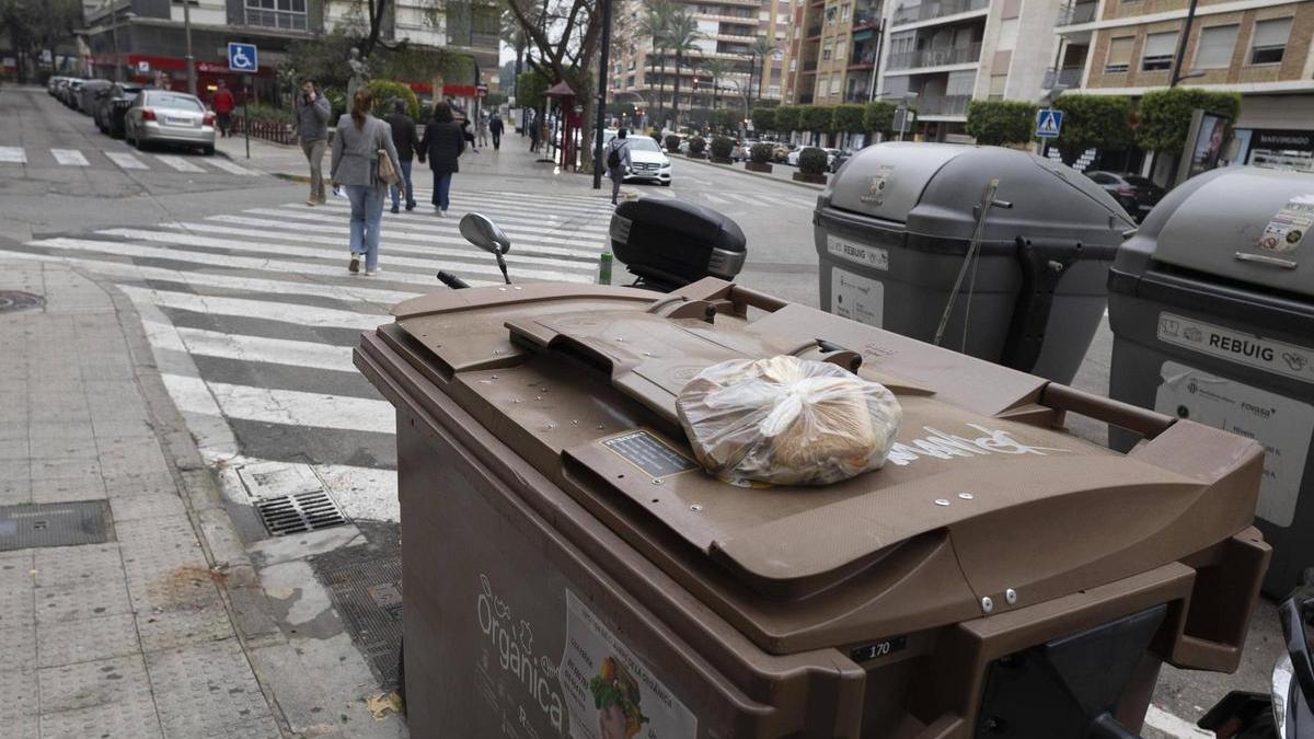 Más de mil viviendas ya tienen la llave que abre el contenedor marrón en Alzira