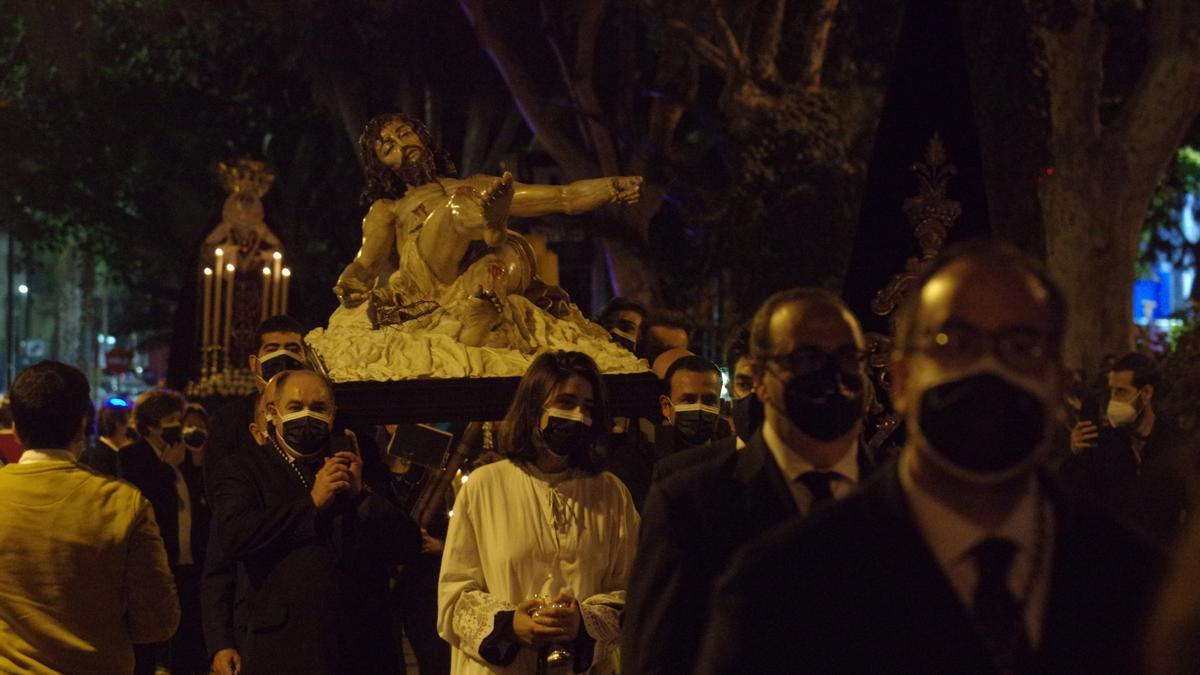 Traslado del Descendimiento y coronación de la Virgen del Santo Sudario.