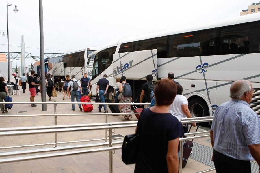 Decenas de viajeros del Alvia a Galicia