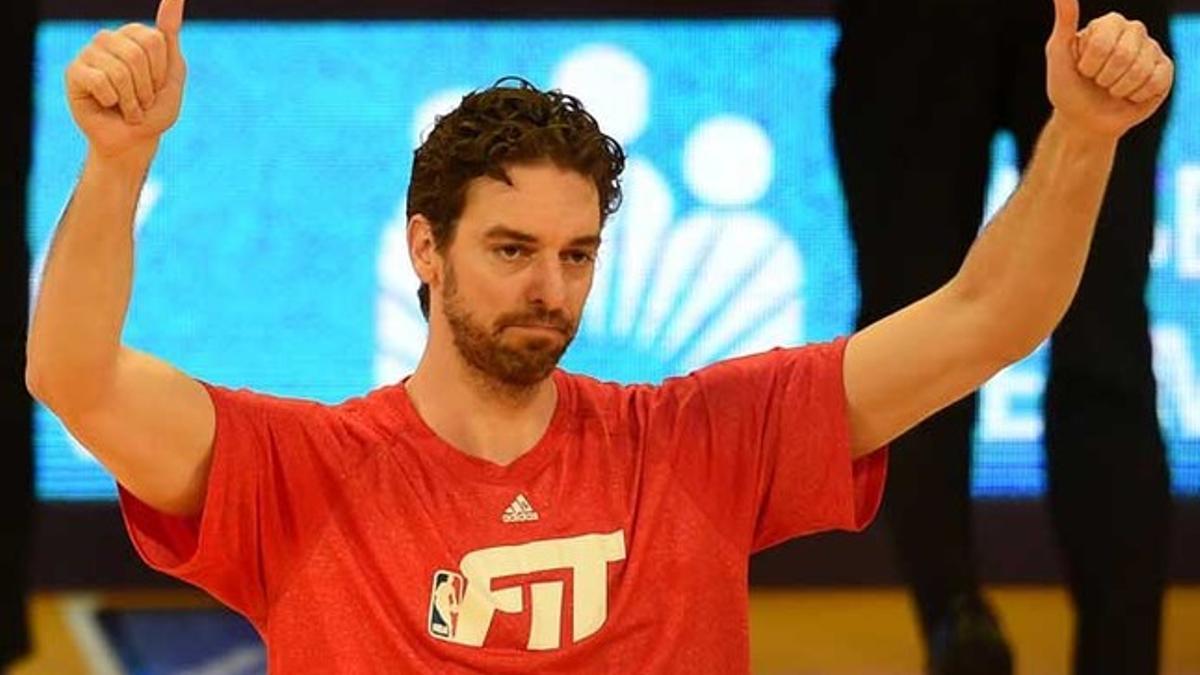 Pau Gasol agradece el cariño de sus fans