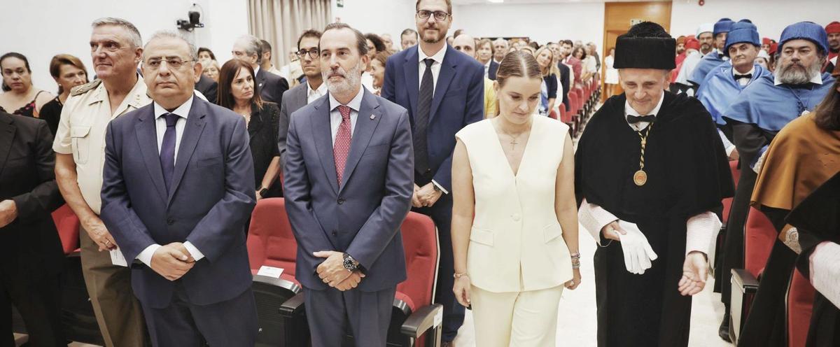 Inauguración del curso académico de la Universitat de les Illes Balears. En el acto estuvo presente la presidenta del Govern, Marg Prohens, entre otras autoridades.