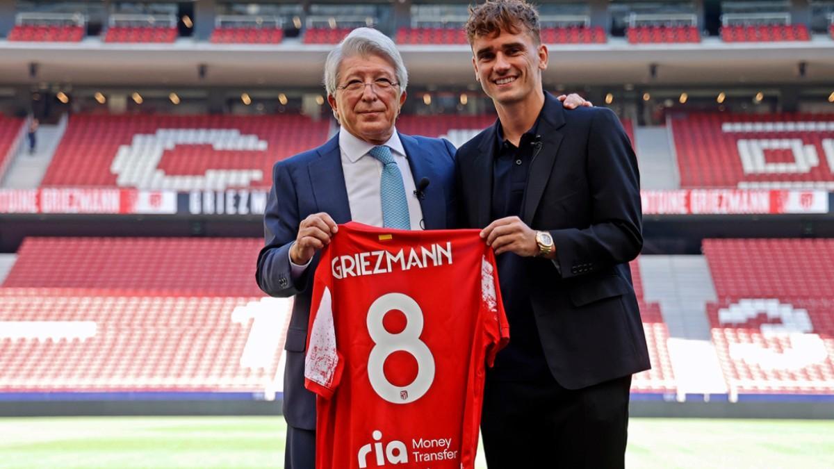 Griezmann, nueva camiseta y nueva imagen