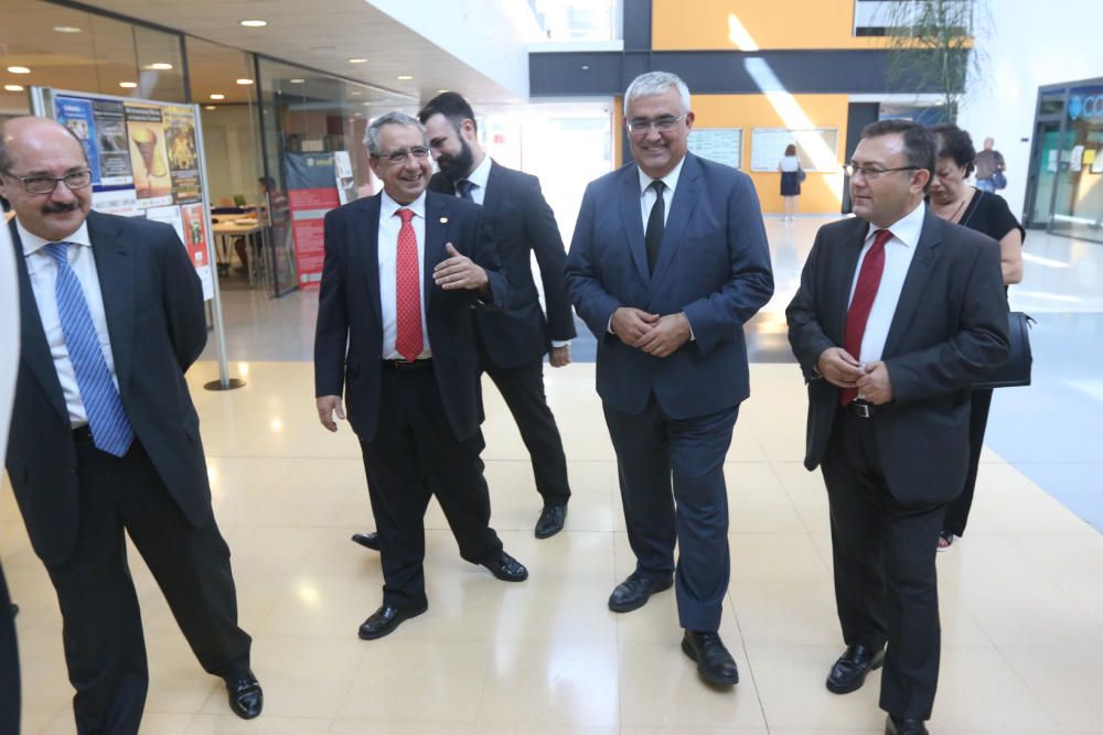 El acto oficial que ha tenido lugar en la Escuela de Ingenieros Industriales de la Universidad de Málaga