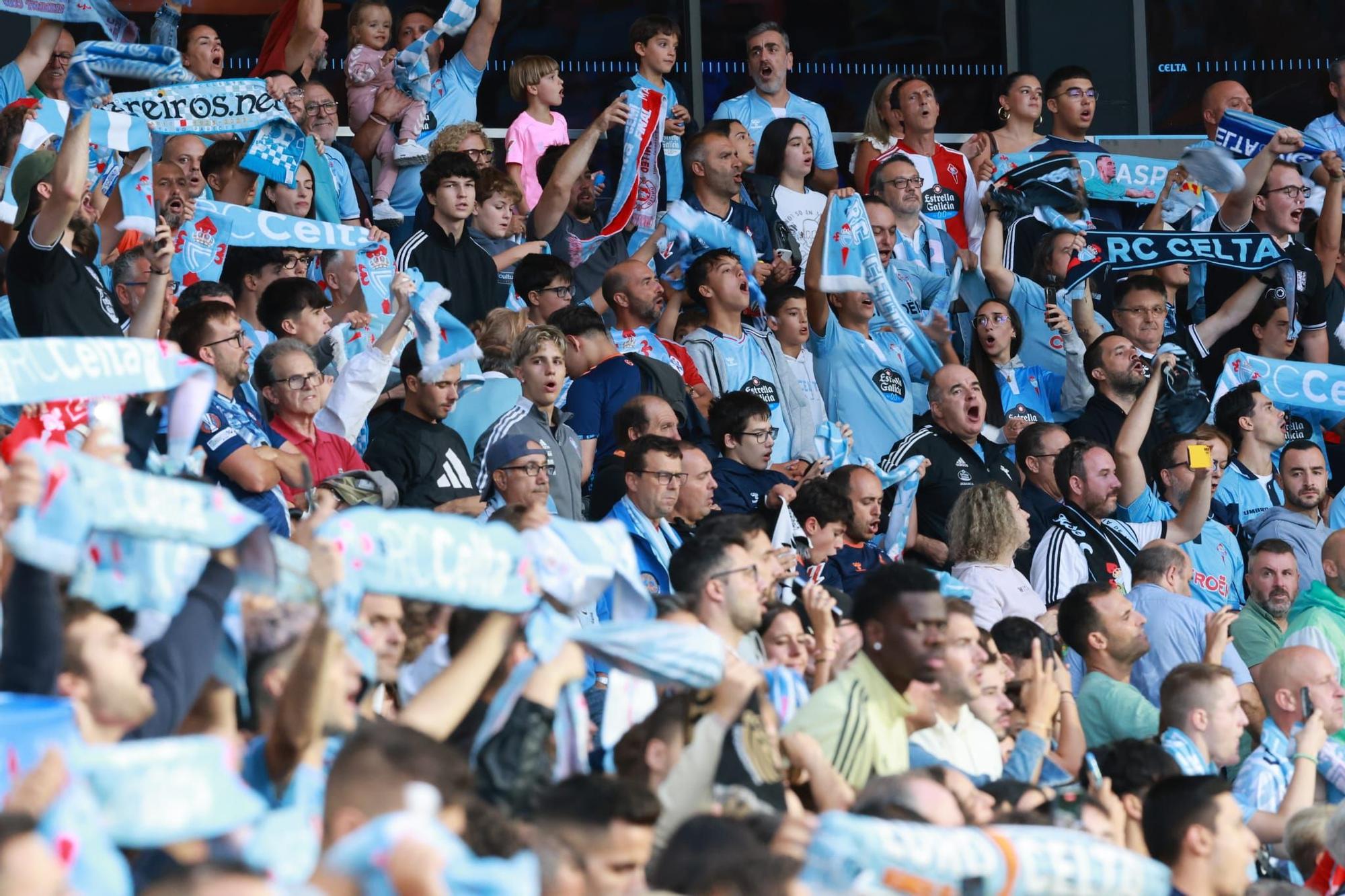 El Celta - Betis, en imágenes