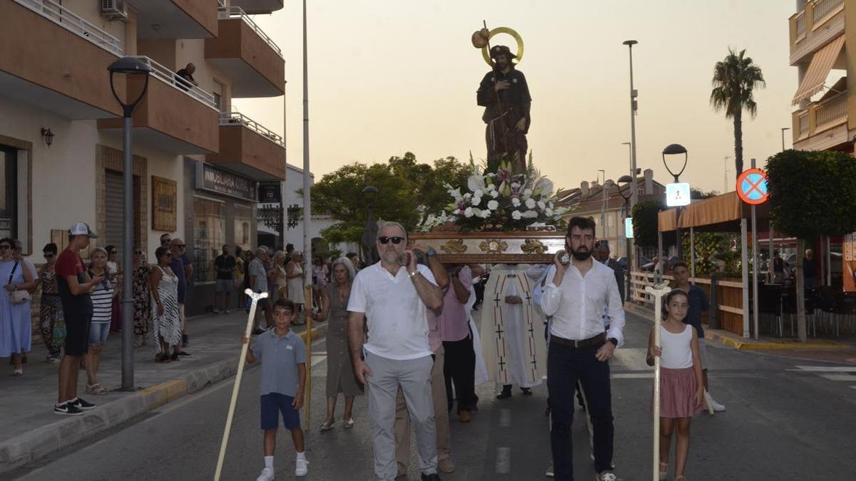 La procesión de Sant Roc, que se celebrará el domingo 16 de agosto, realizará el recorrido de costumbre.