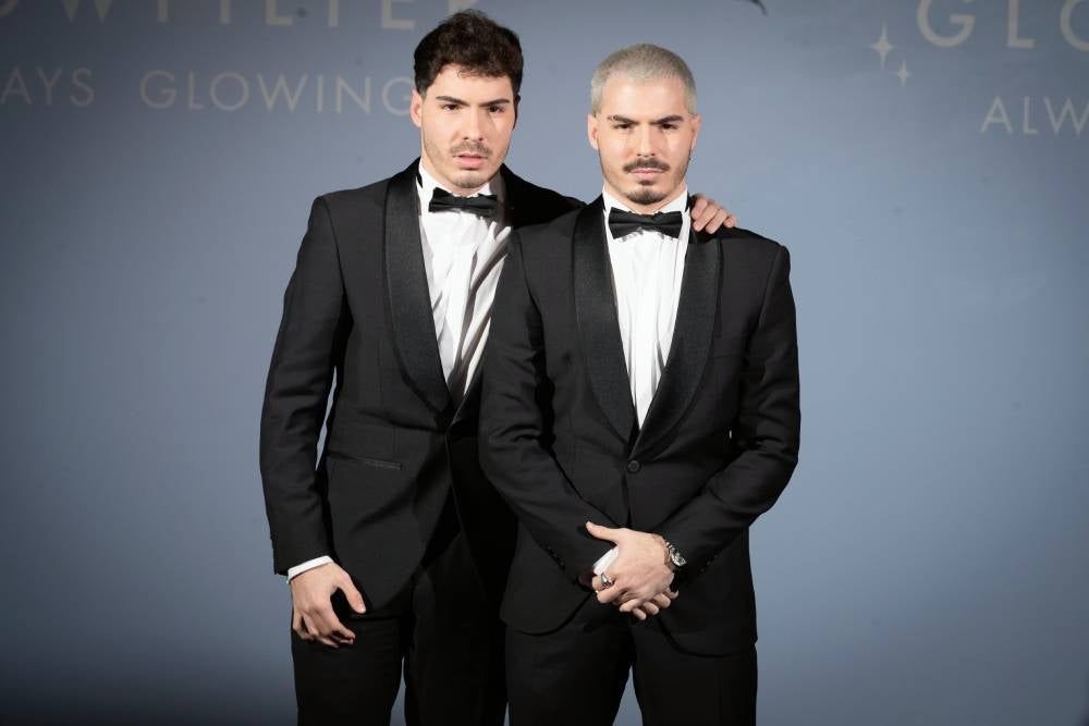 Jesús y Daniel Oviedo (Gemeliers), en un photocall