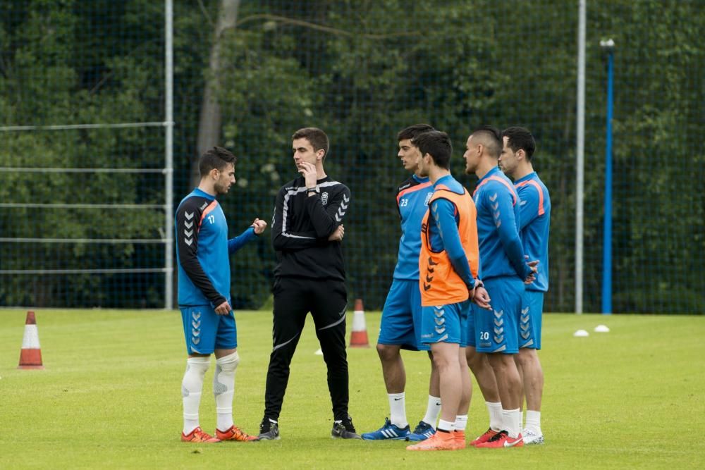 Entrenamiento del Real Oviedo