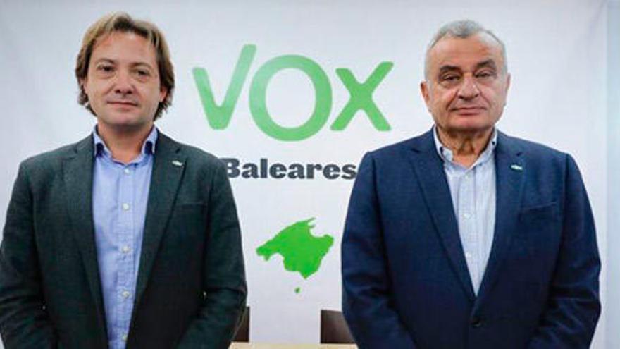 El líder balear de Vox afirma que le &quot;gustaría&quot; que Bauzá se afiliara al partido