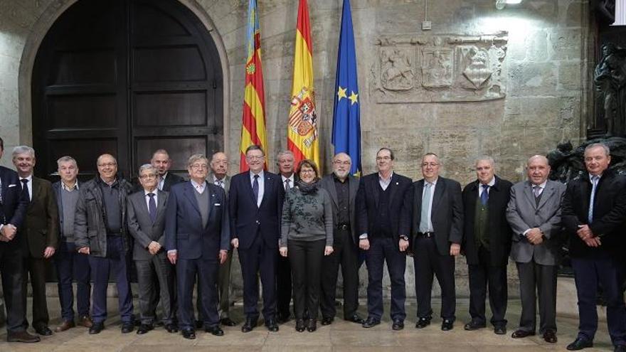 Los regantes de Alicante piden apoyo a Ximo Puig para reclamar agua a Madrid