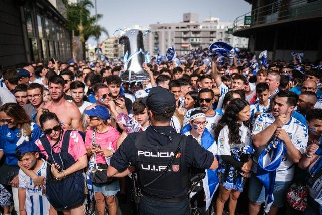 Ambiente previo del Tenerife-Girona