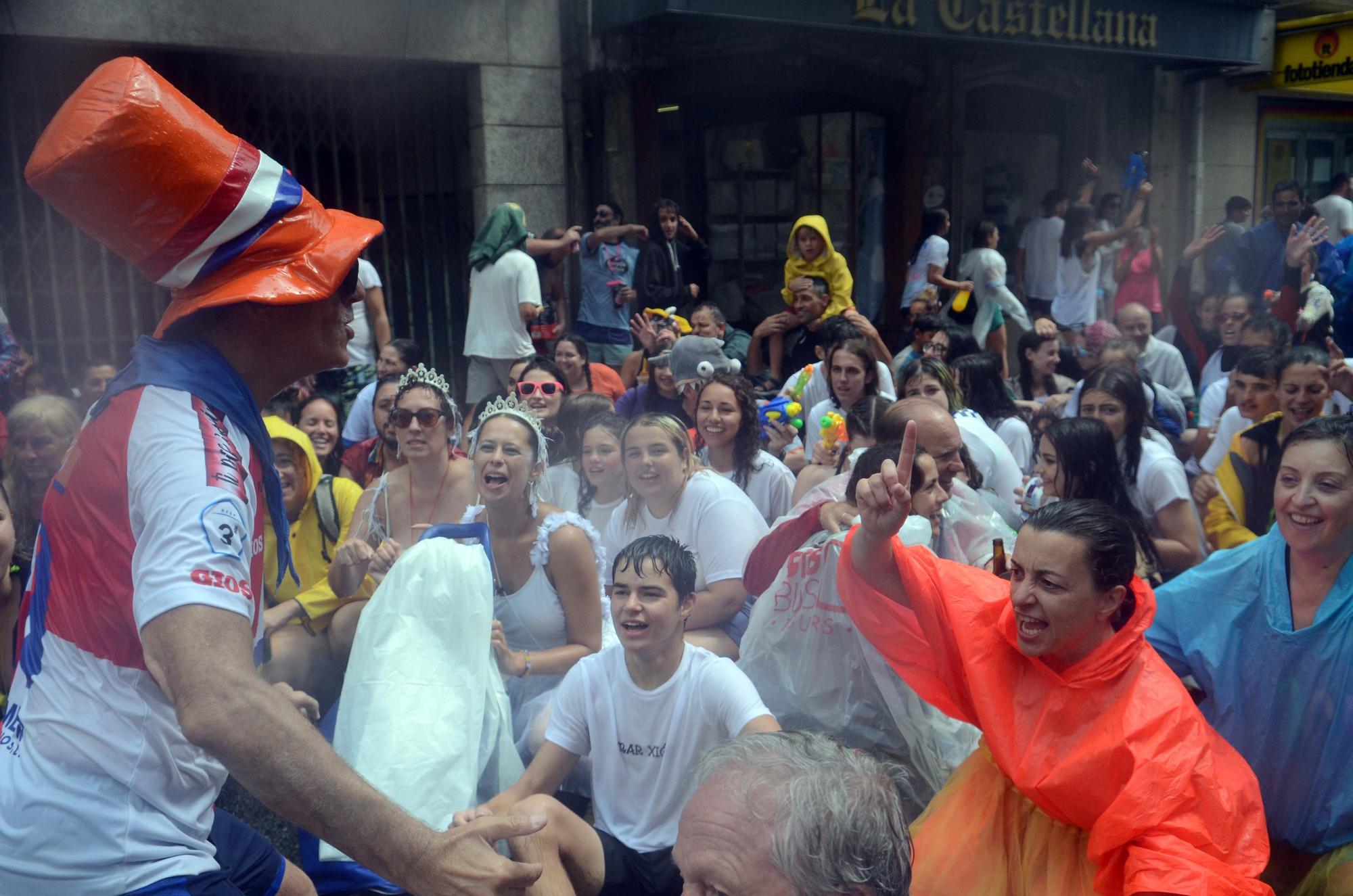 Una fiesta pasada por agua