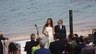 Iván Ferreiro y Noa García, su boda en O Grove