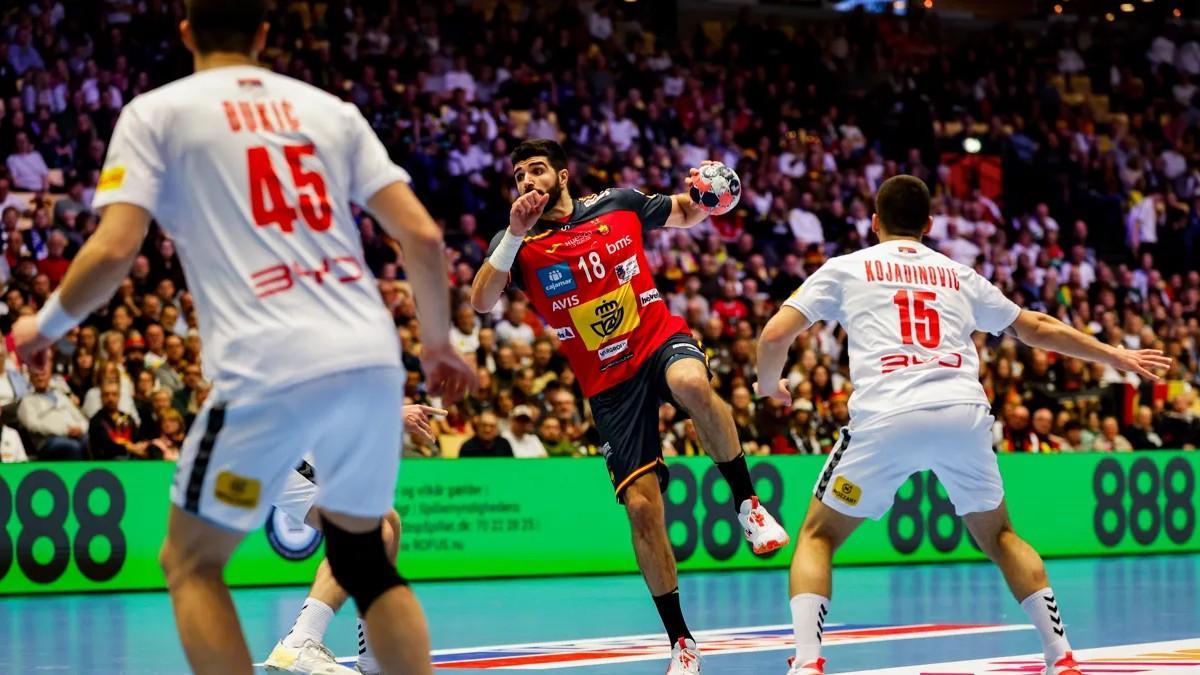 España, en su debut contra Serbia