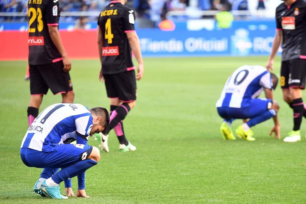 El Dépor cae en Riazor ante el Espanyol