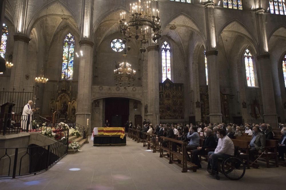 El funeral de Juli Sanclimens, en imatges