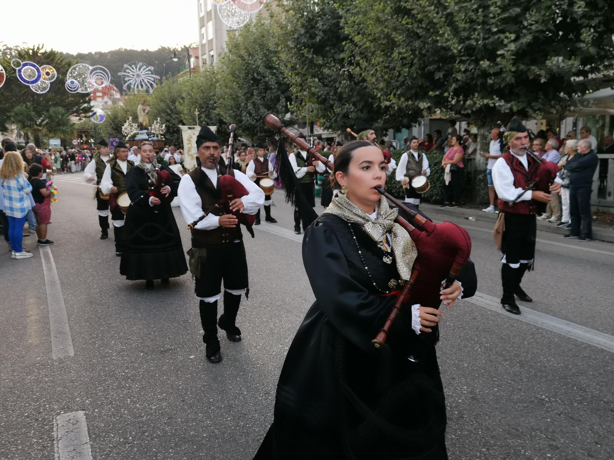 La procesión de las Festas do Cristo de Cangas