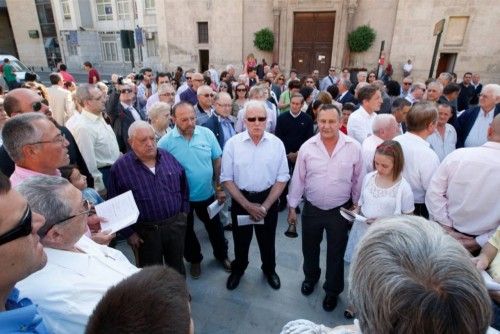 Los Auroros en la Plaza de San Agustín