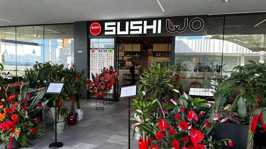 El restaurante asiático SushiWo abre su primer establecimiento en Mallorca en el centro comercial Porto Pi