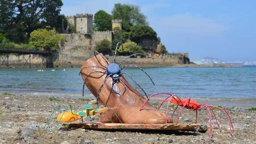 Una de las piezas de Mar de Fábula en Santa Cruz.