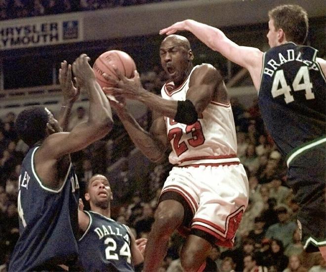 Michael Jordan, el mito en imágenes