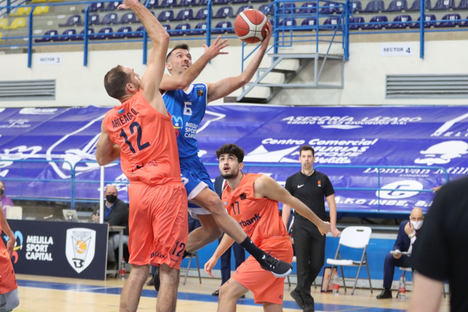 El Liberbank Oviedo Baloncesto gana en Melilla (72-80)