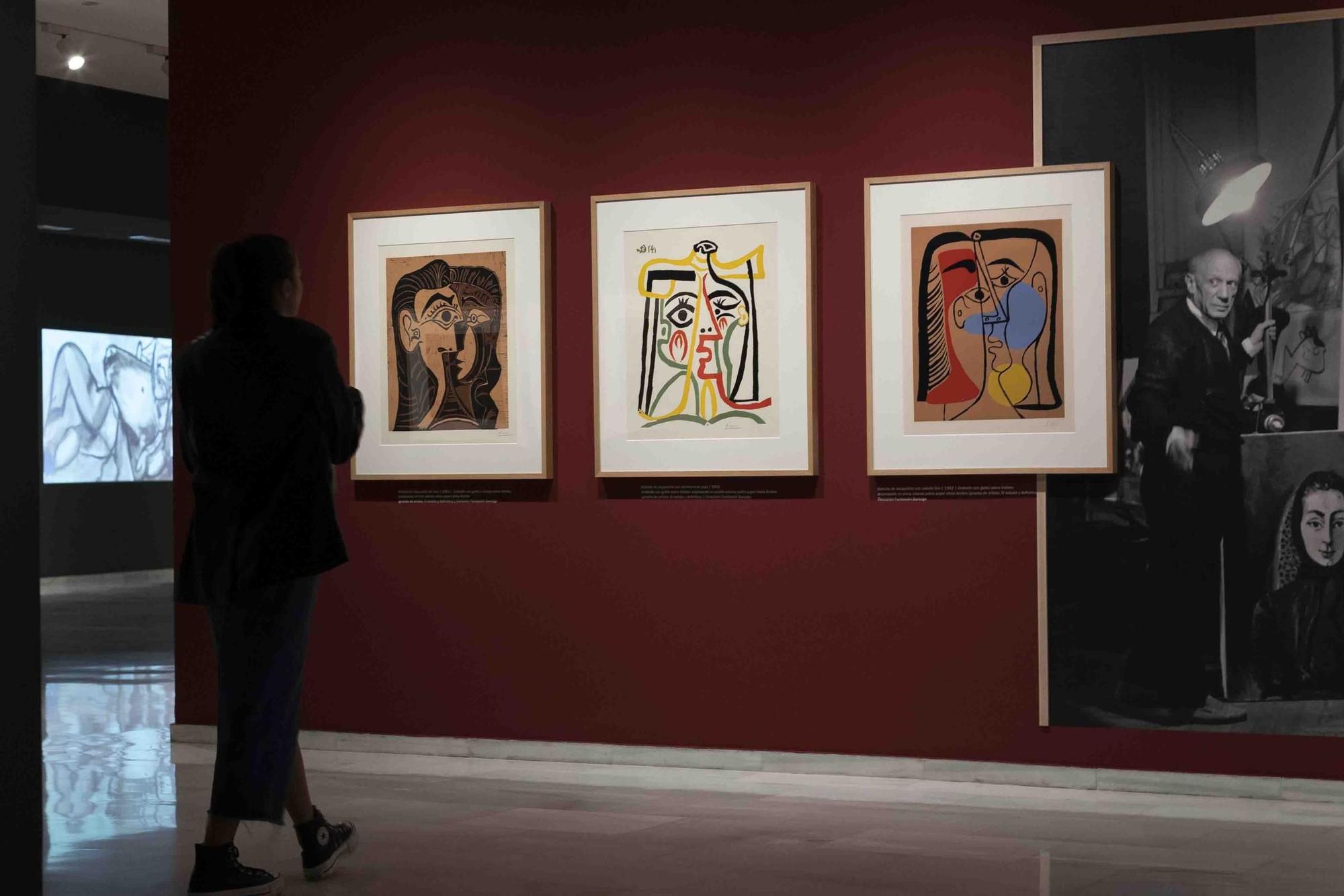 Picasso y la modelo